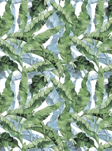 Banana leaves