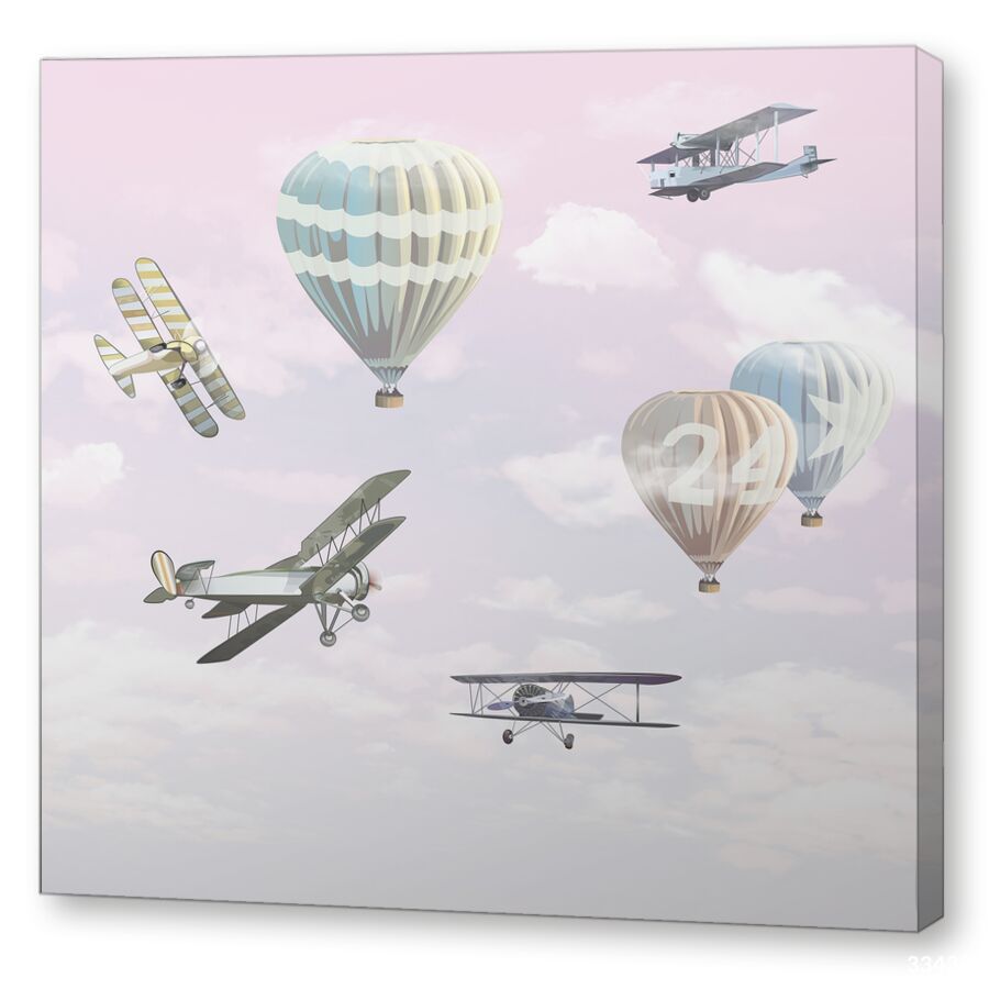 Самолётики 3 на подрамнике