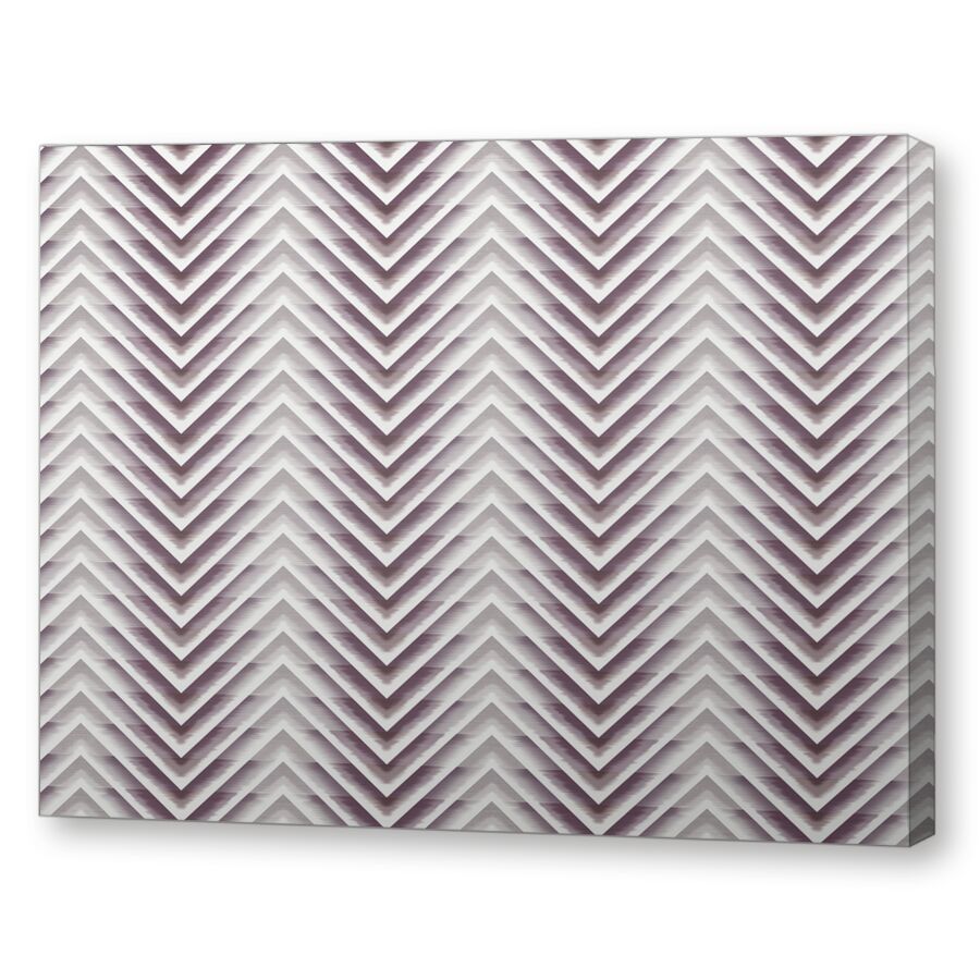 Zigzag pink на подрамнике