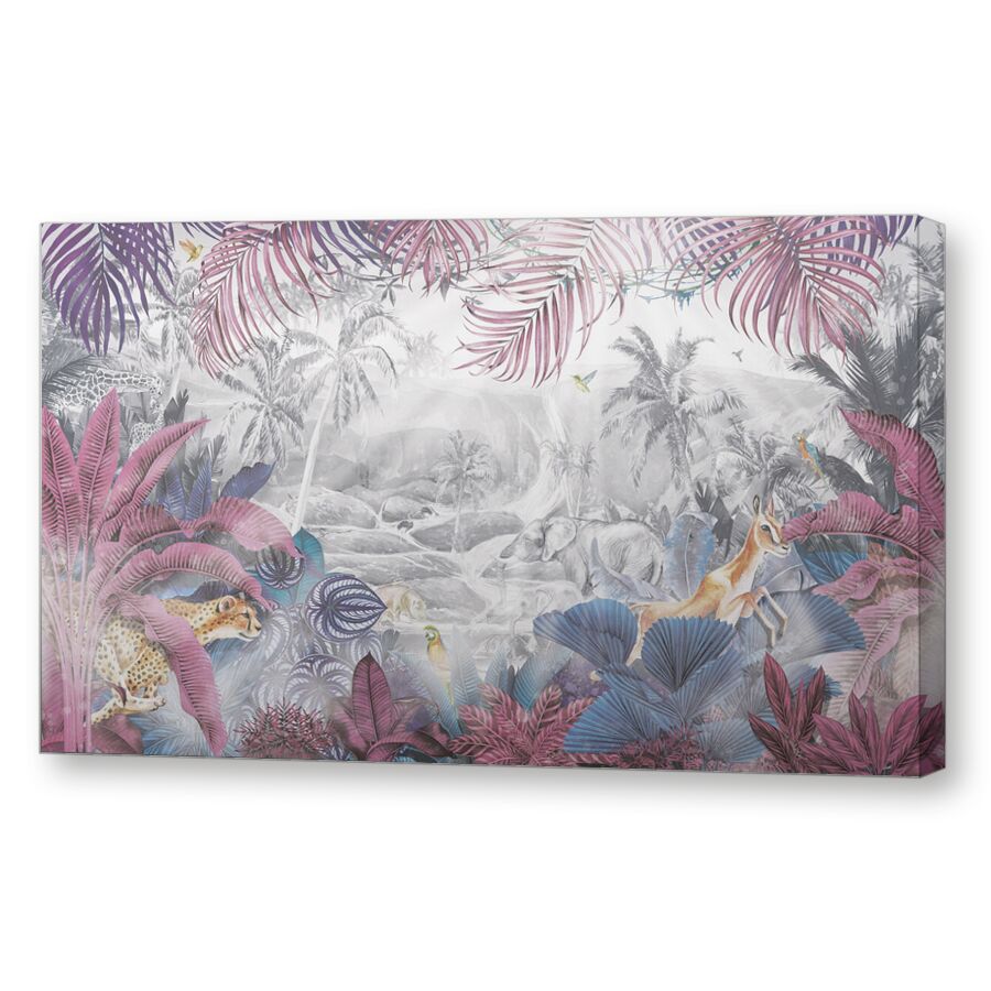 In the jungle rose на подрамнике