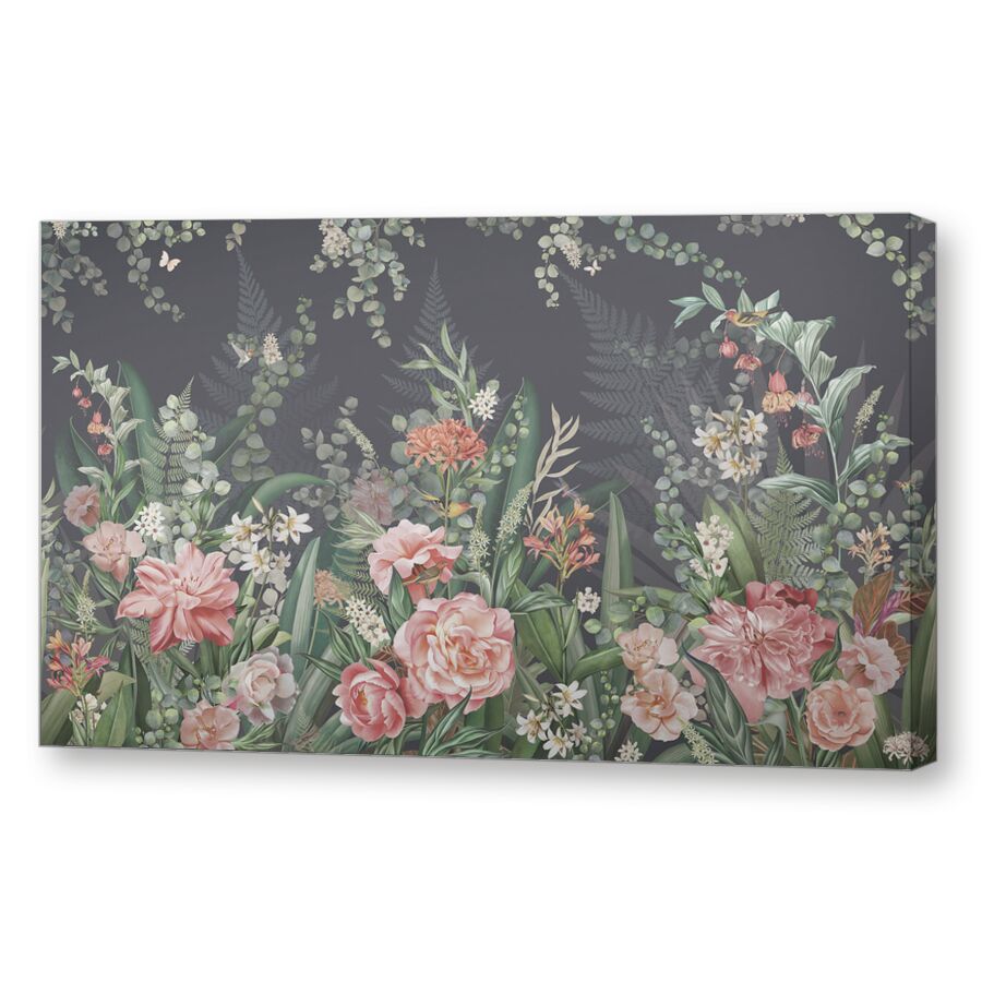 Bouquet dark на подрамнике