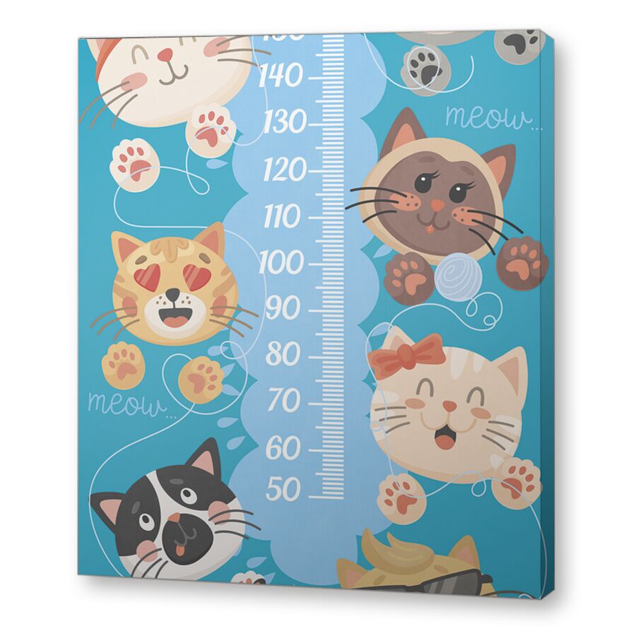 Ростомер Котята на подрамнике