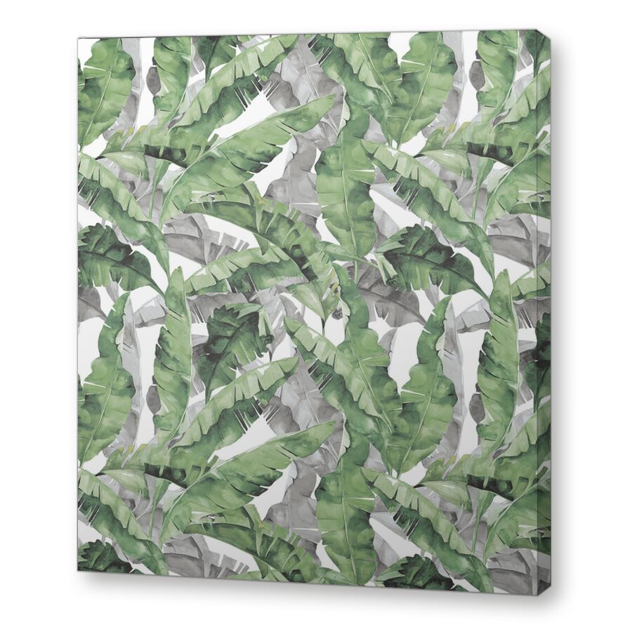 Banana leaves на подрамнике
