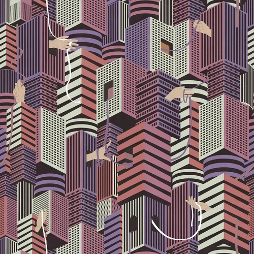 Purple facades