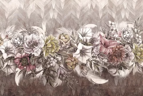 Bouquet sepia