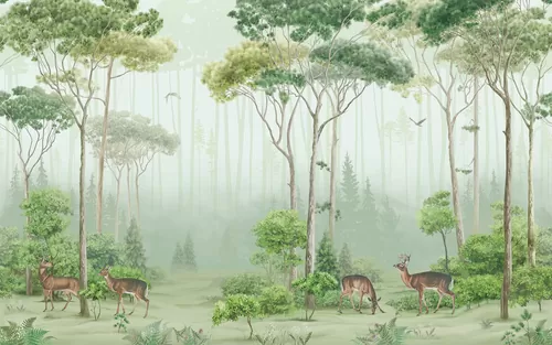 Forest melody green