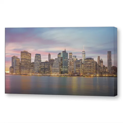 Небоскребы на закате