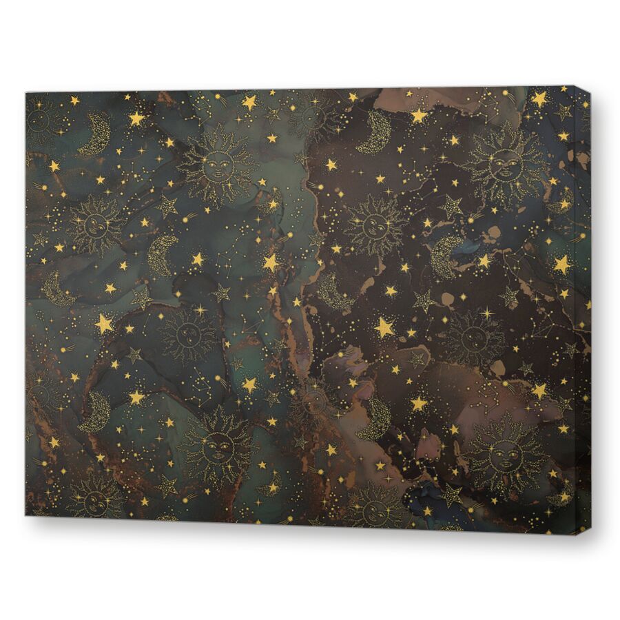 New galaxy dark на подрамнике