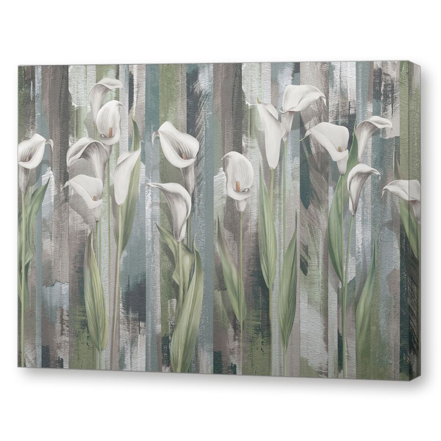White calla lilies на подрамнике