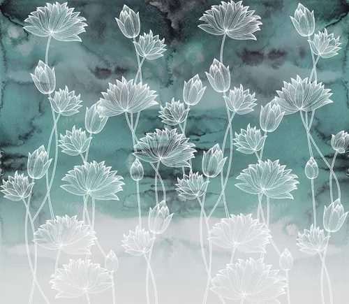 Watercolor flowers