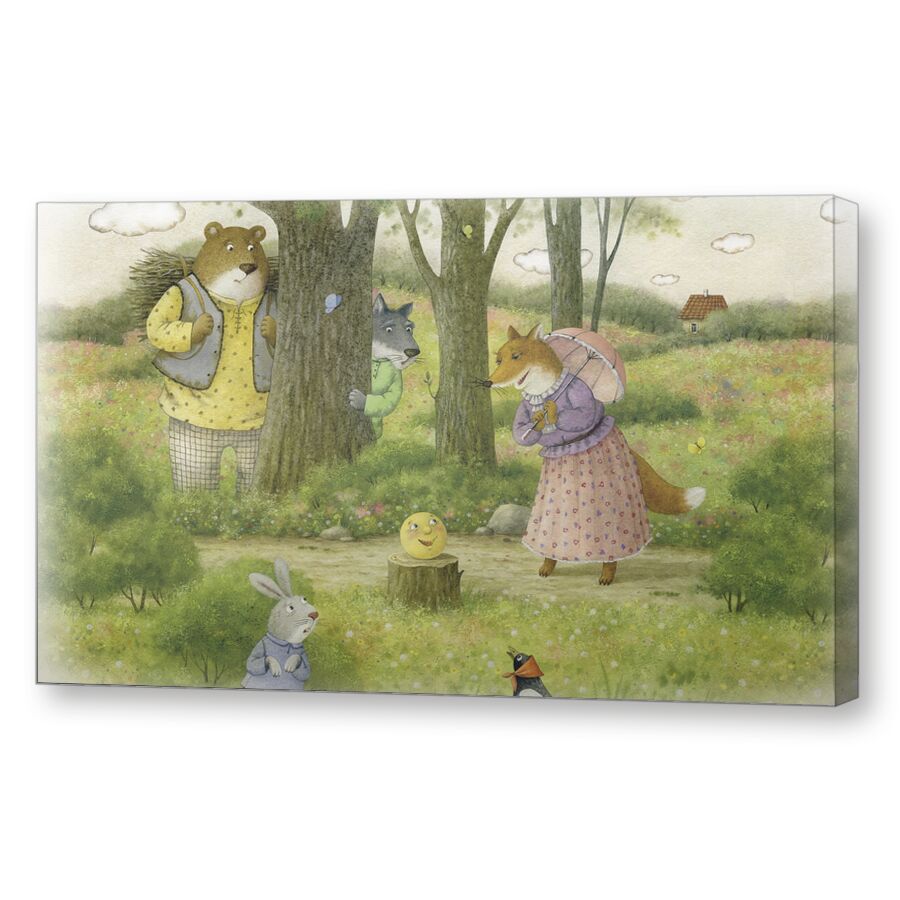 The bun на подрамнике