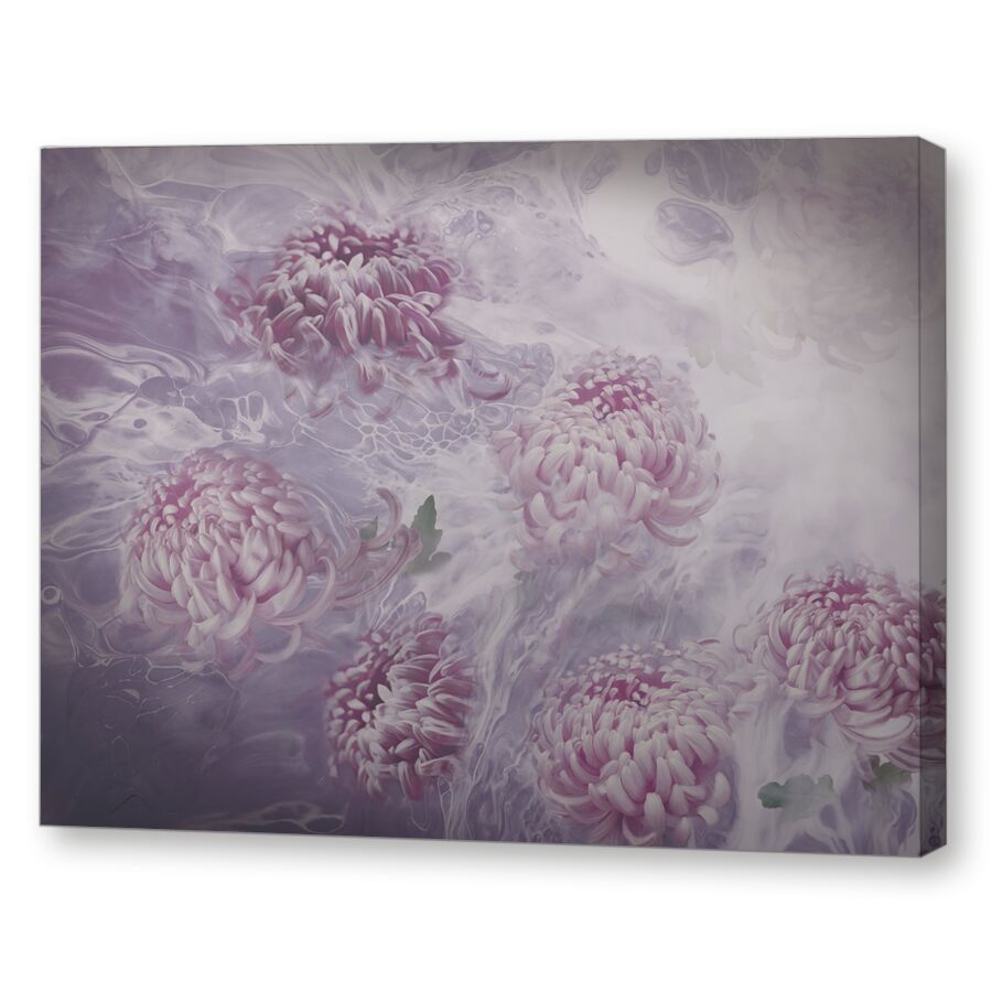 Lilac peony на подрамнике