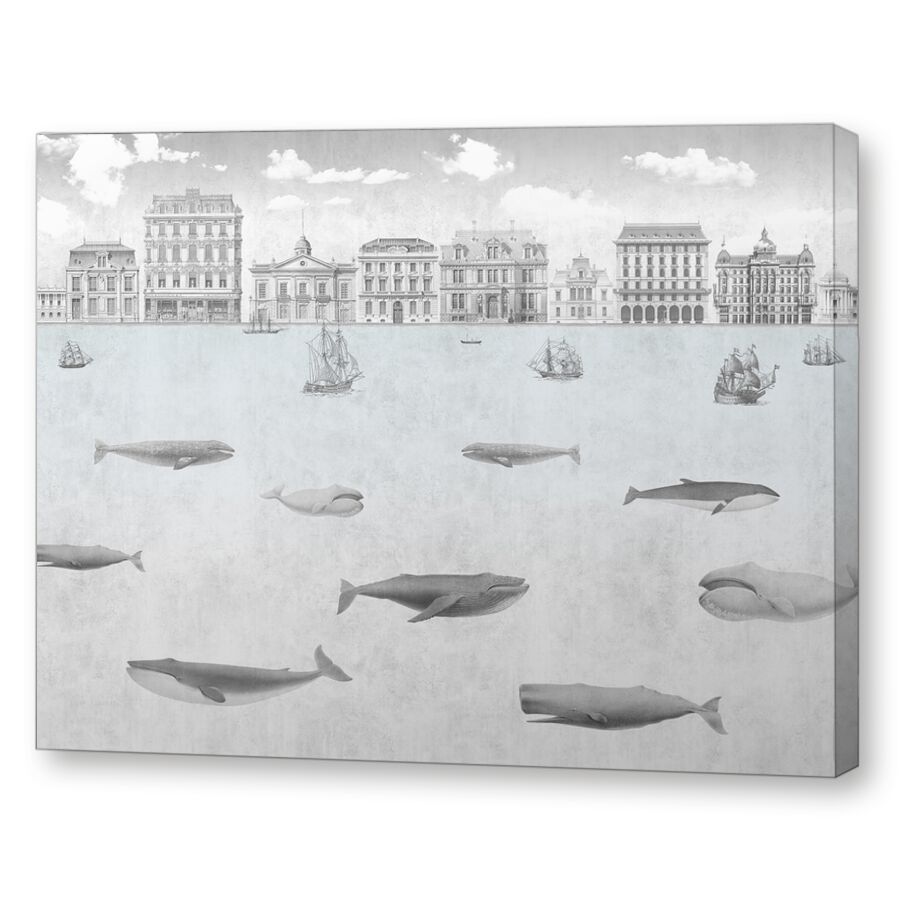 Whales 1 на подрамнике