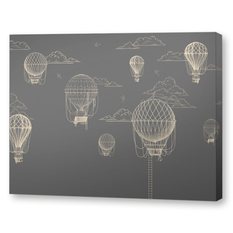 Balloons grey на подрамнике