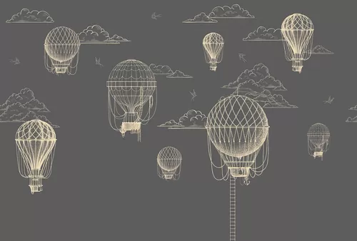Balloons grey