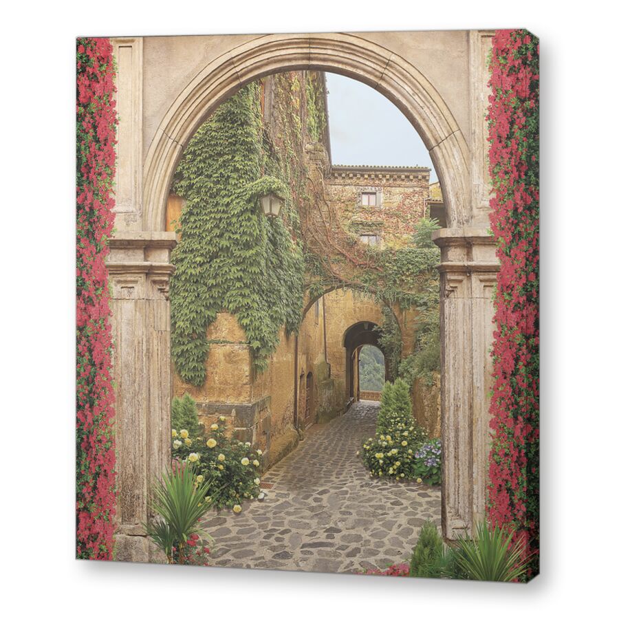 Улочка в Мелларо на подрамнике