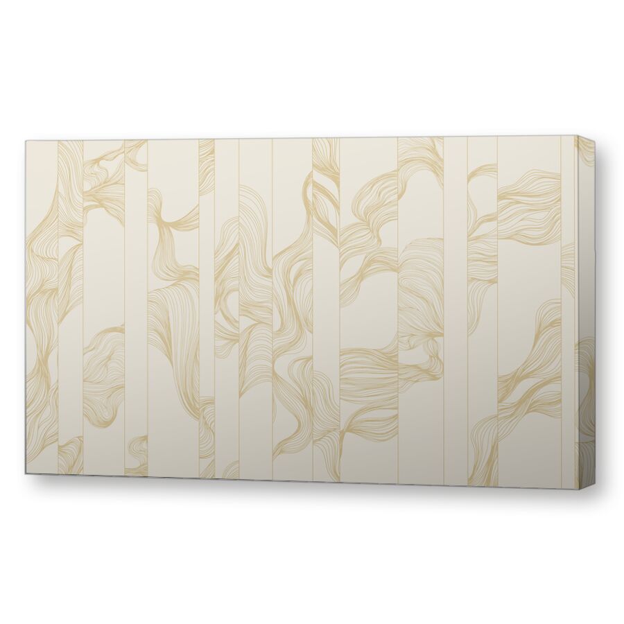 Beige stripes на подрамнике