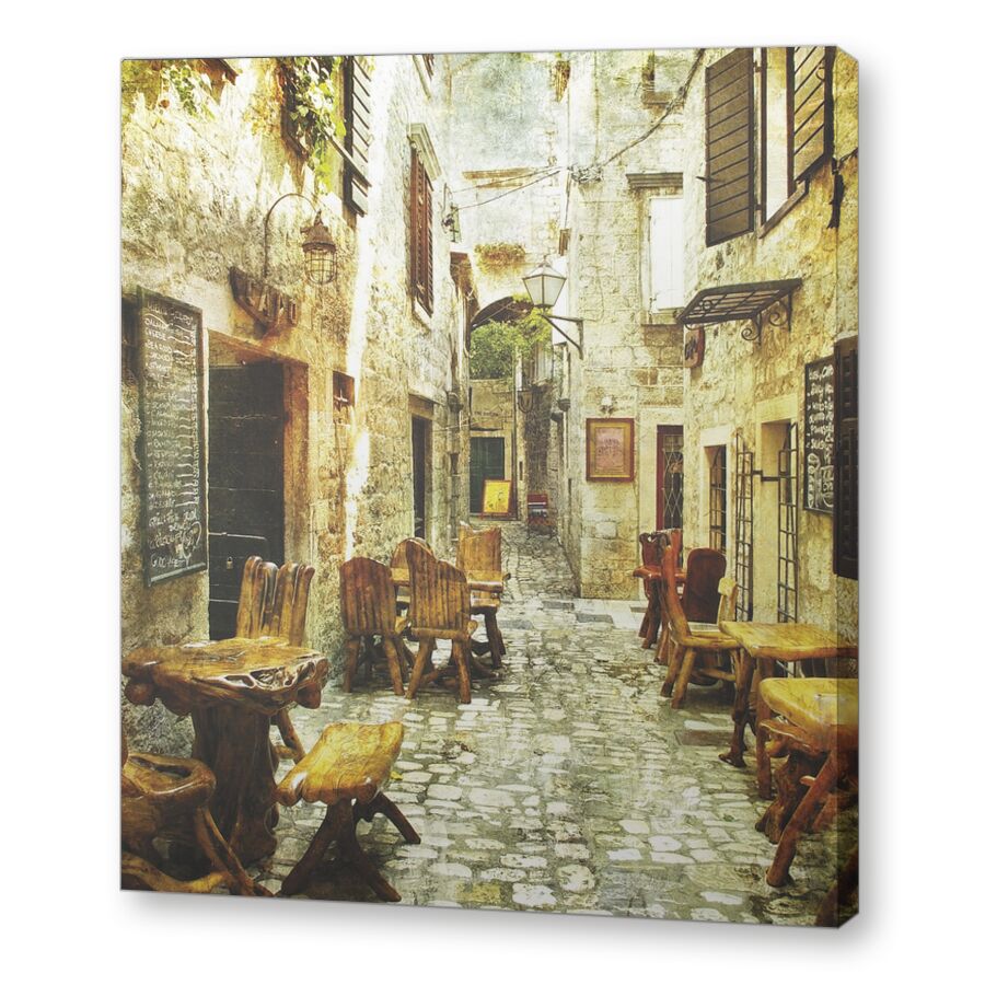 Streets of old Croatia на подрамнике