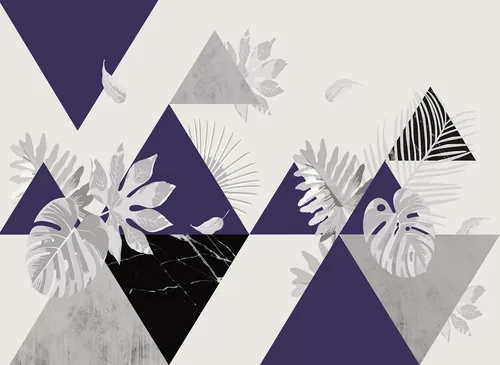Tropical triangle violet