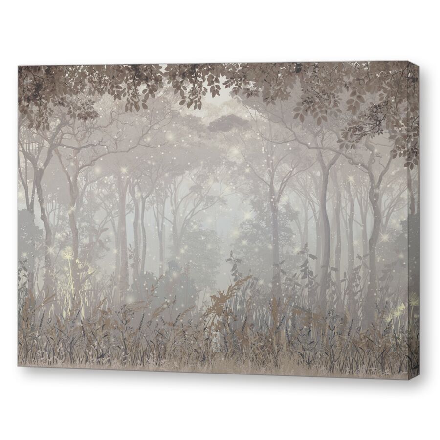 Glade of fireflies sepia на подрамнике