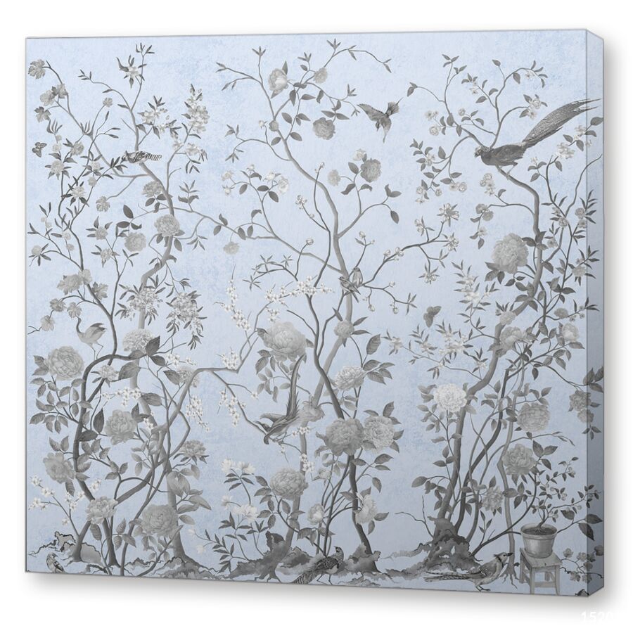 Spring melody blue на подрамнике