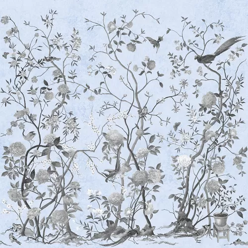 Spring melody blue