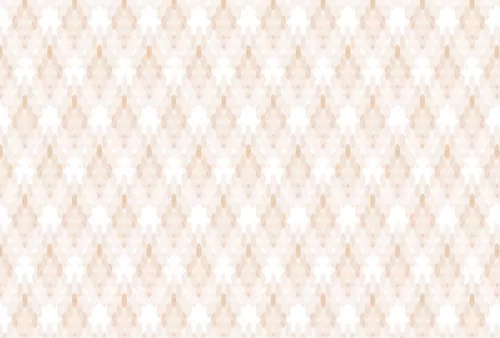 Geometric pattern peach