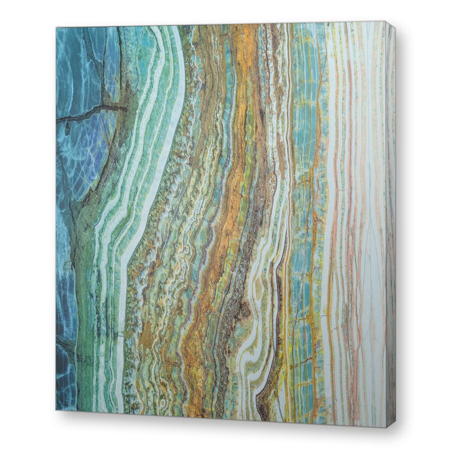 Срез камня на подрамнике