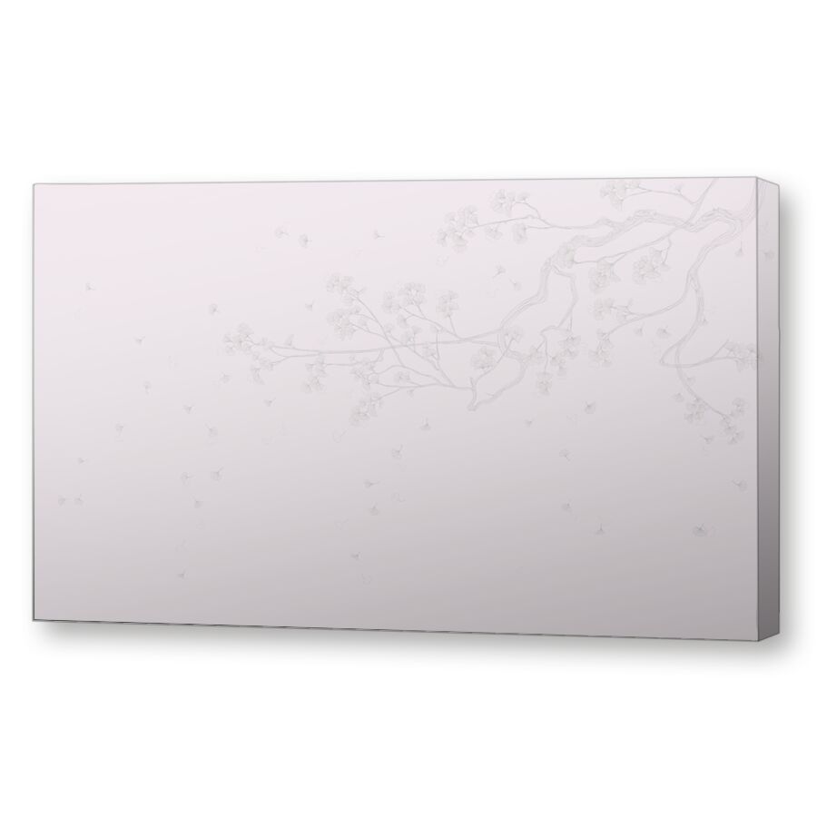 Sakura branch white на подрамнике