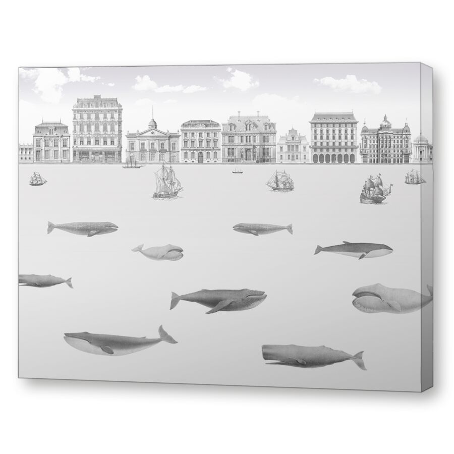Whales 3 на подрамнике