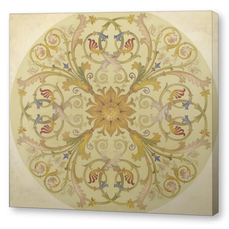 Орнамент для потолка на подрамнике
