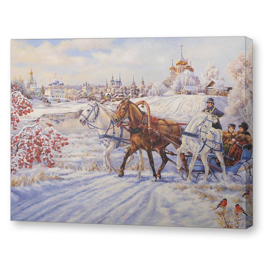 Русский кураж на подрамнике