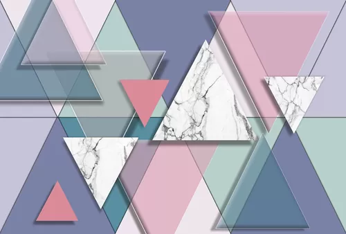 Triangles purple