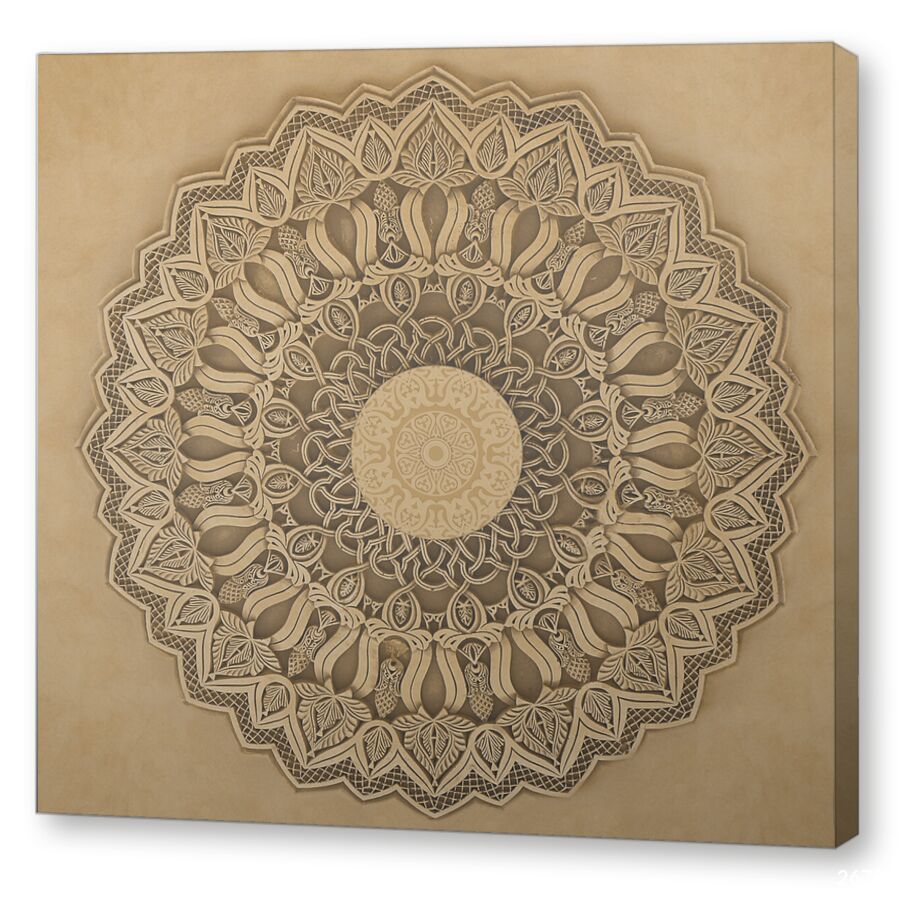 Марокканский орнамент на подрамнике