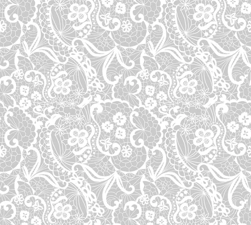 Белые узоры на сером фоне