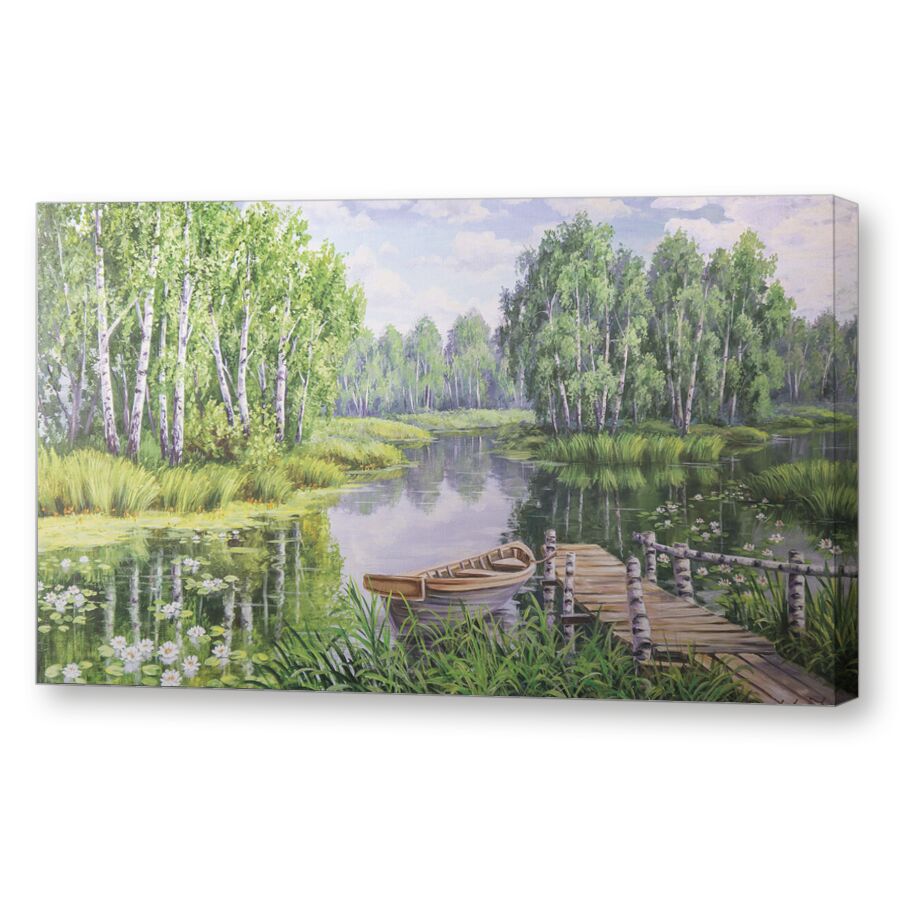 Как дорог край на подрамнике