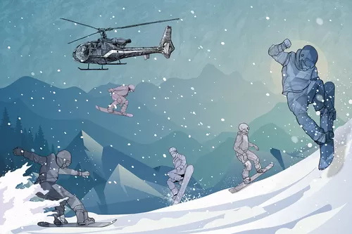 Snowboarding