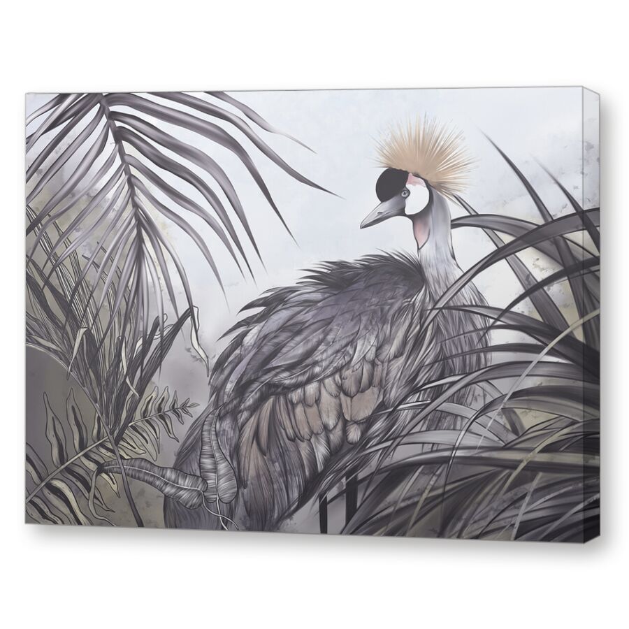 Stork in the jungle на подрамнике