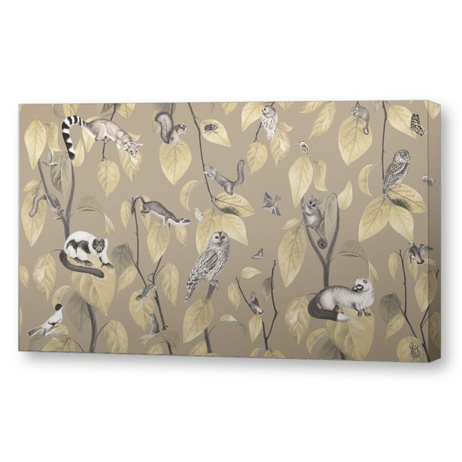 Fancy beige на подрамнике