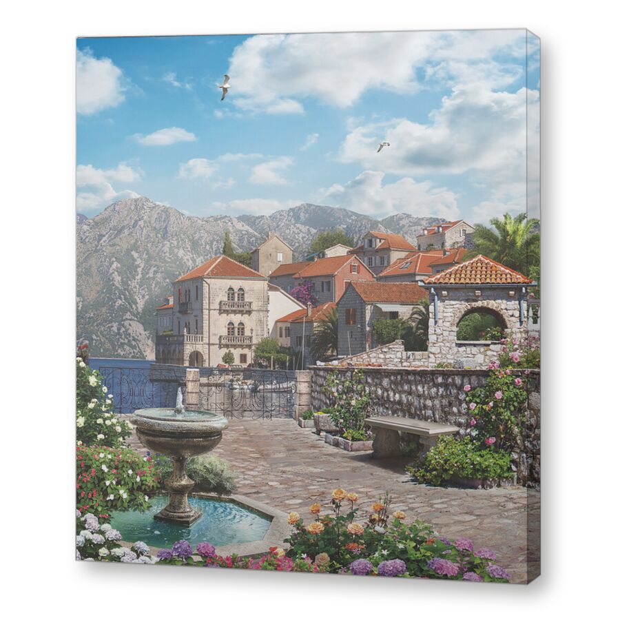 Монкальери на подрамнике