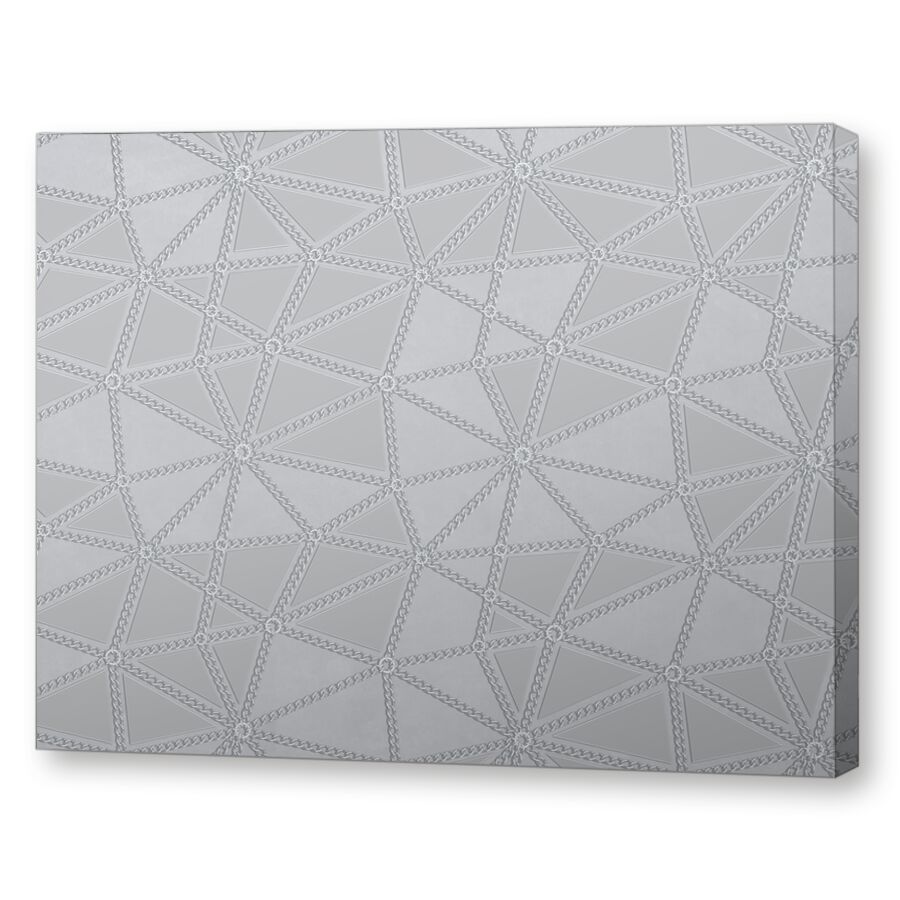 Geometry silver на подрамнике