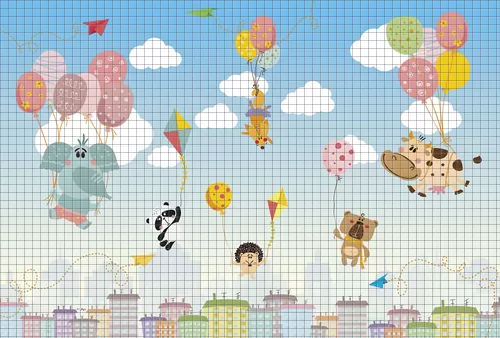 Зверюшки над городом