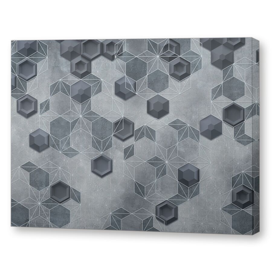Hexagons на подрамнике