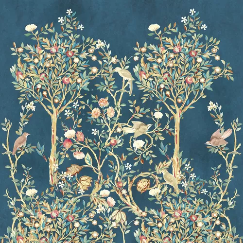 Pomegranate trees