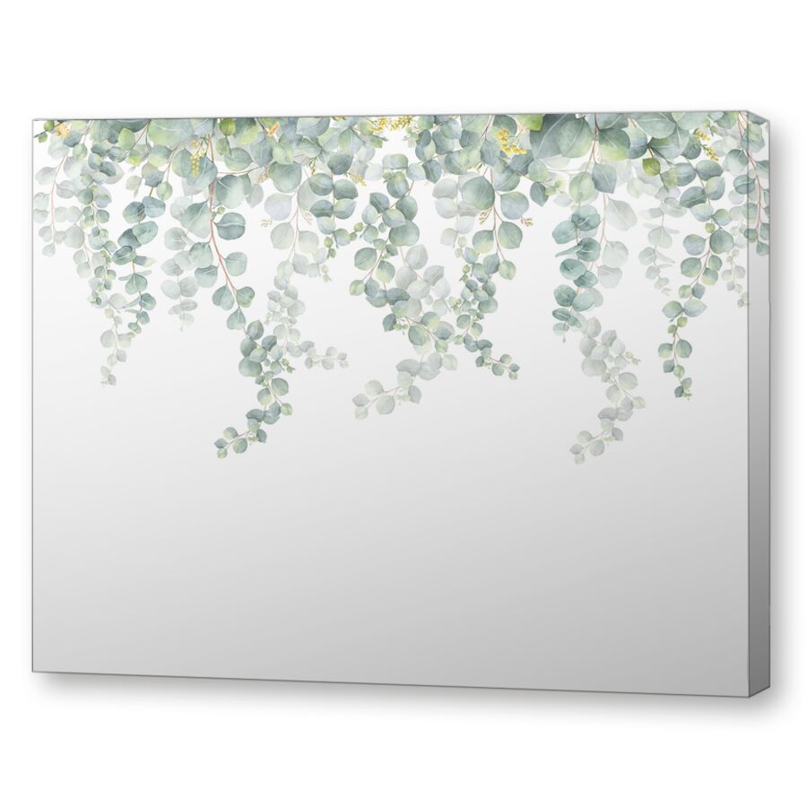 Свисающие цветы 8 на подрамнике