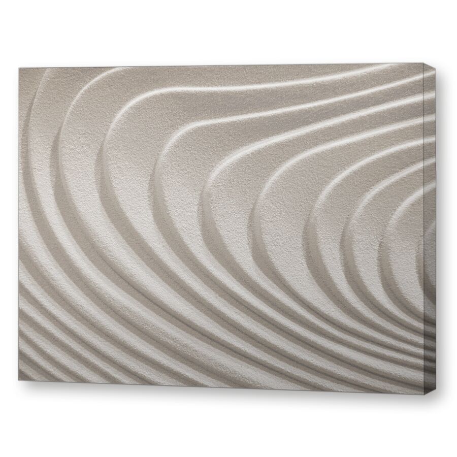 3D волны на подрамнике