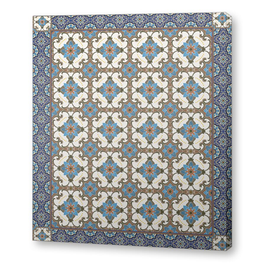 Blue motive на подрамнике