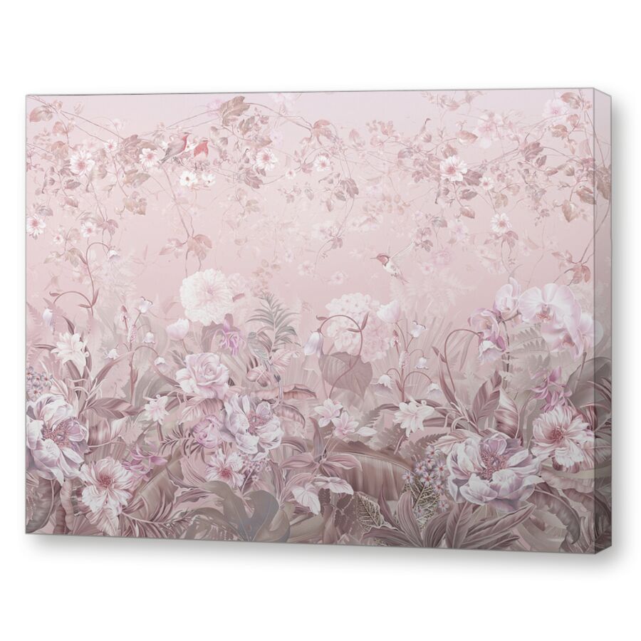 Flowering meadow pink на подрамнике