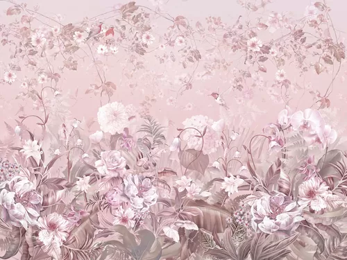 Flowering meadow pink