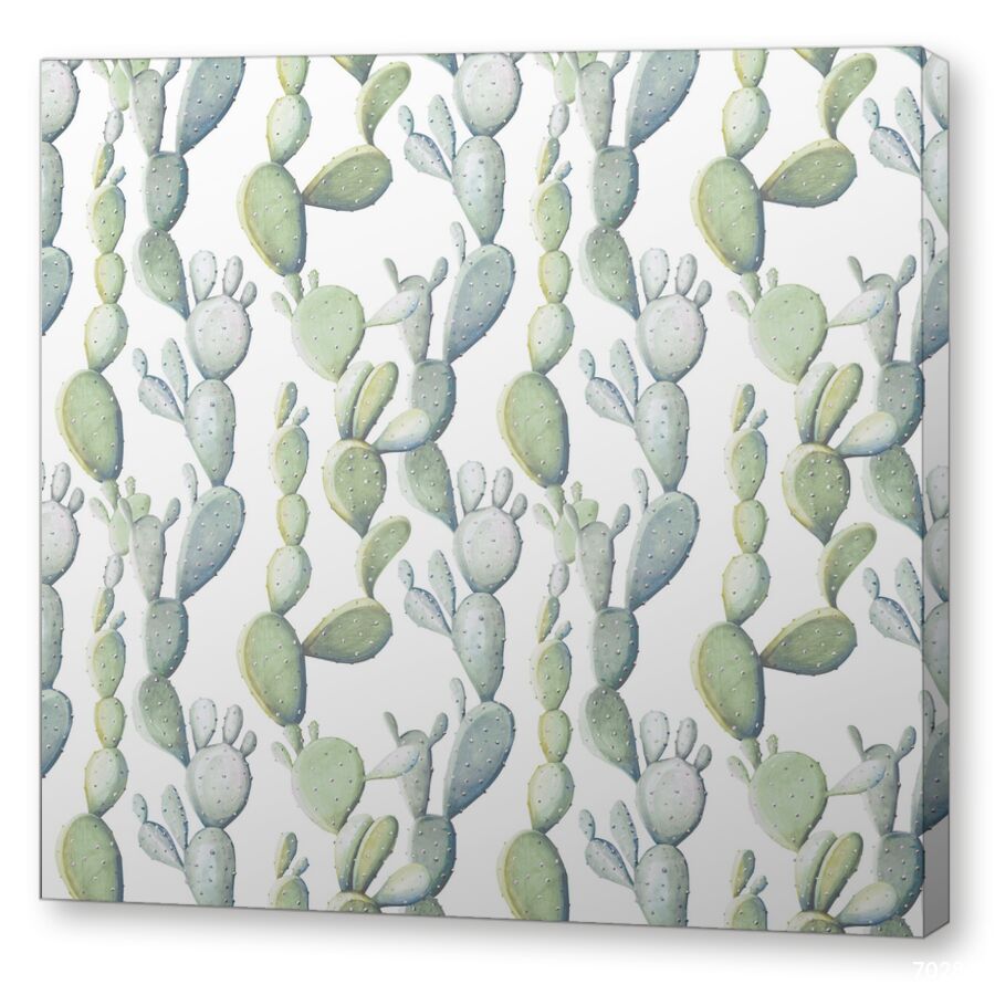 Cactus на подрамнике